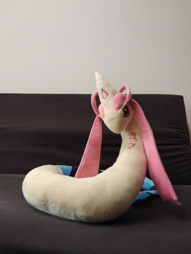 66'' Milotic Giant Plush Doll 170cm Stuffed Cotton Pillow Anime Toy Xmas Gift