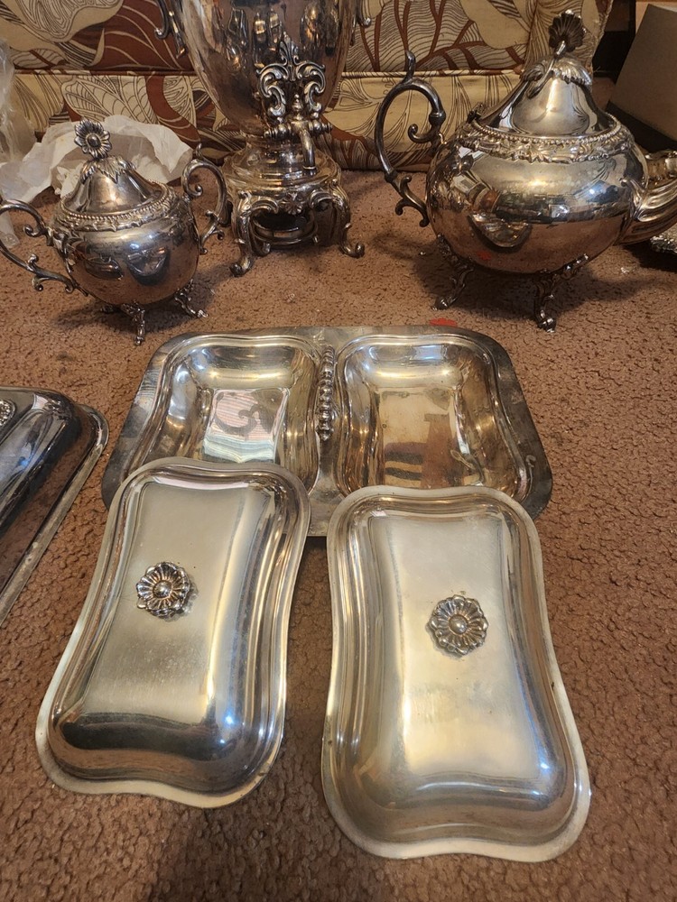 Silver Plate Vintage Tea Service