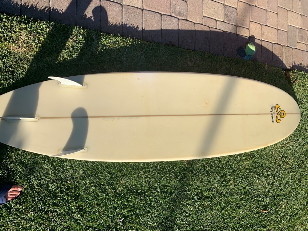 Surfboard used 7’10 by 22’ Terry Senate 