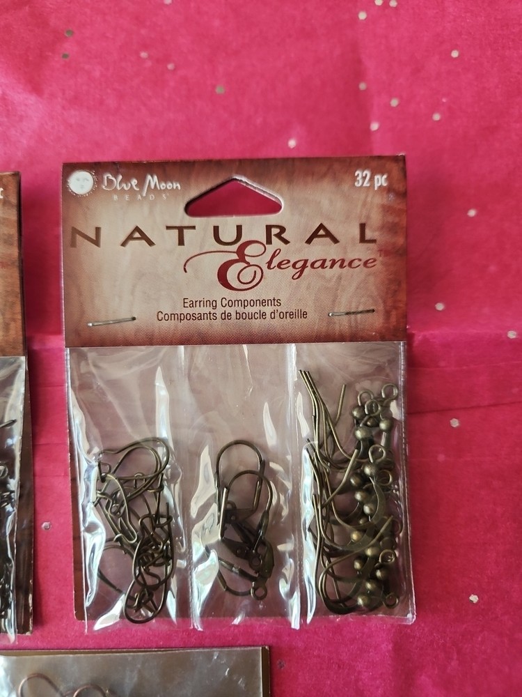 Natural Elegance Earring Components Hook Jewelry