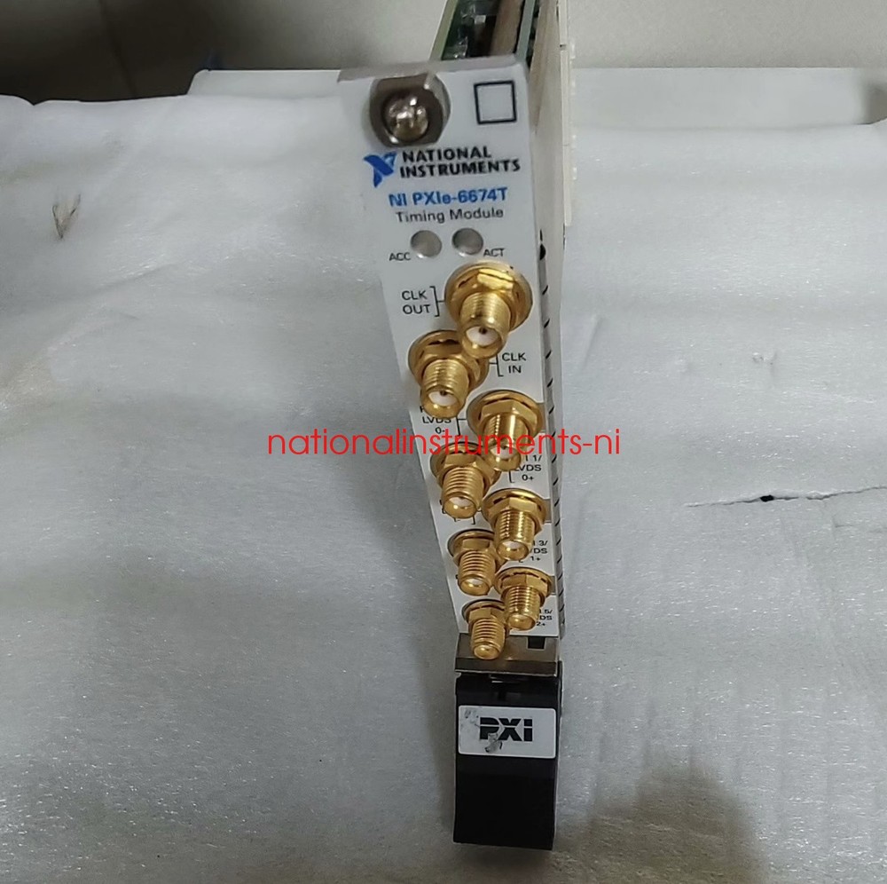 National Instruments NI PXIe-6674T Timing Module Testing completed