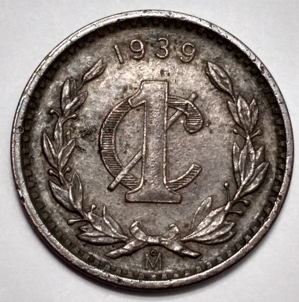 Mexico 1939 One Centavo