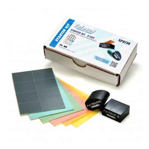 Eagle Abrasives SP9738 Tolecut Starter Kit, 8 Cut Assorted Sanding Sheets