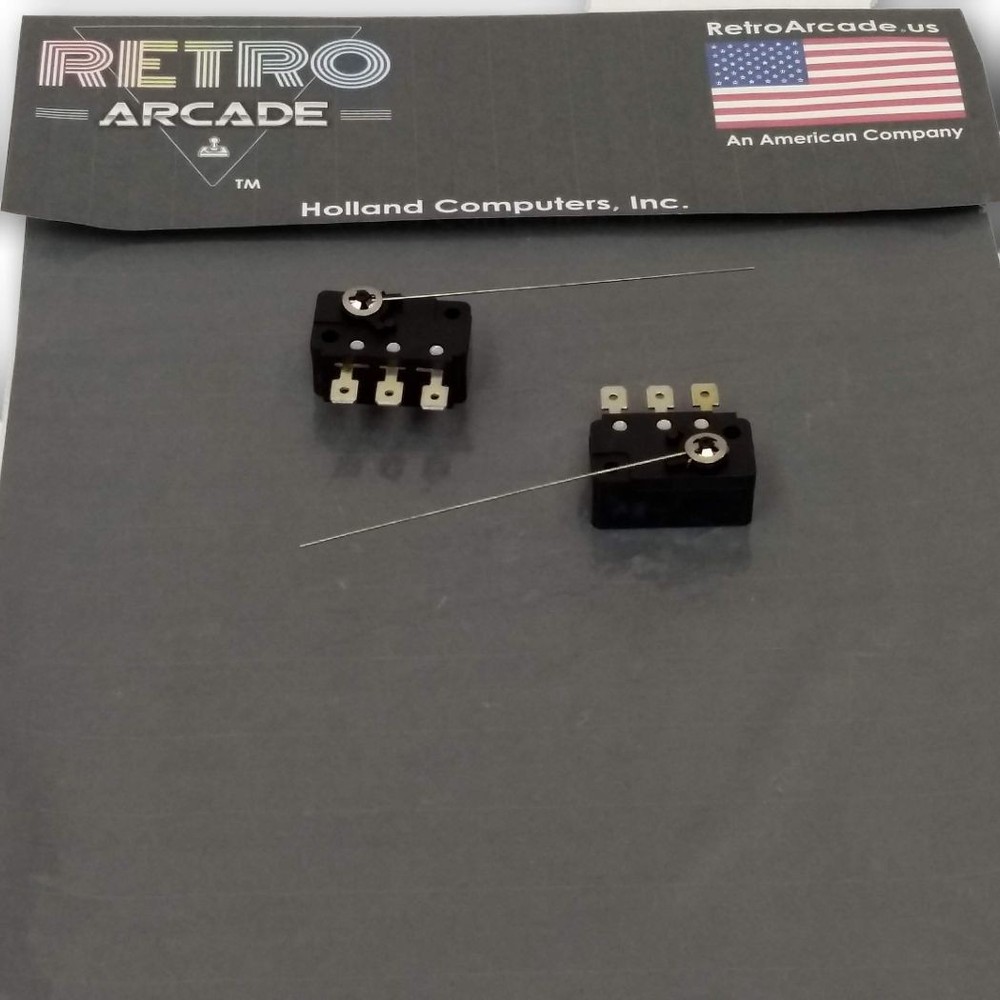 Zippy Microswitch used for switch function in most arcade coin door mech 's