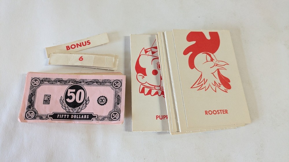 1962 Game Make A Face Milton Bradley