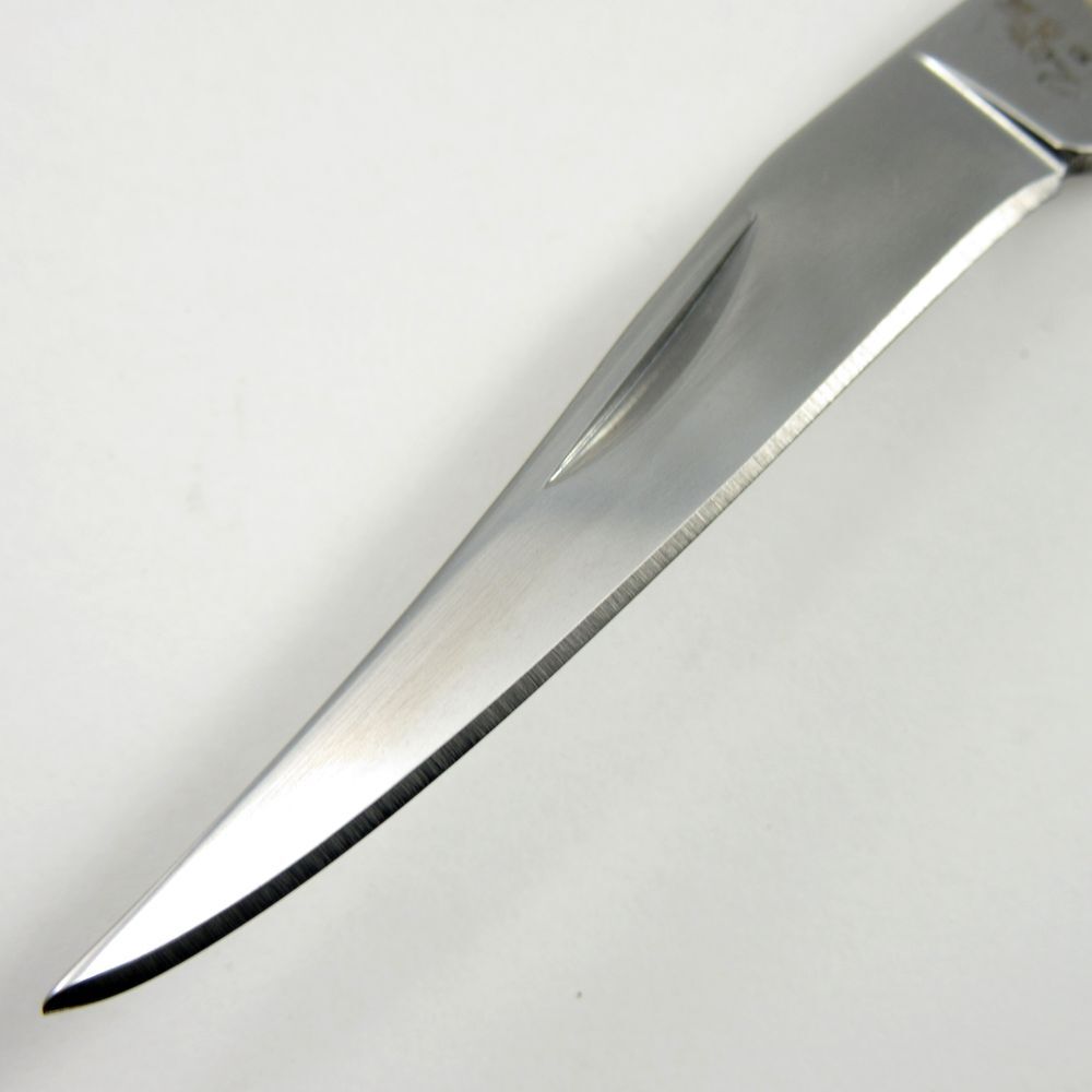 FOLDING POCKET KNIFE | 5.25" Rite Edge Bone Handle Silver Toothpick Blade