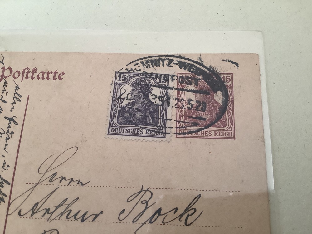 Germany Bahnpost Railway post 3 stamps covers Ref A428