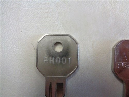 PERKO RH001 KEY PAIR ( 2 ) MARINE BOAT