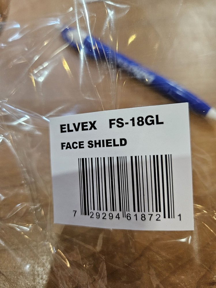 Elvex FS-18GL Face Shield