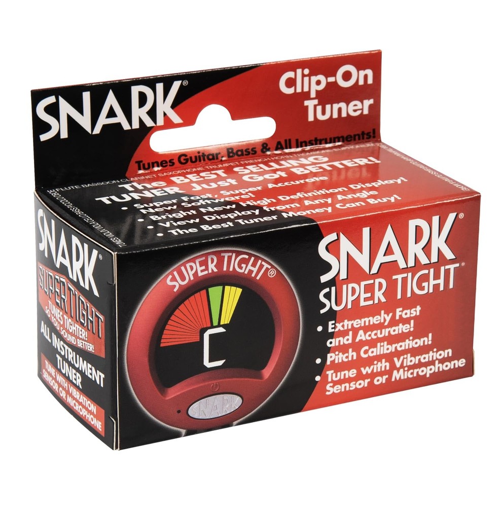 Snark ST-2 Multi-Instrument Chromatic Tuner Small, Red