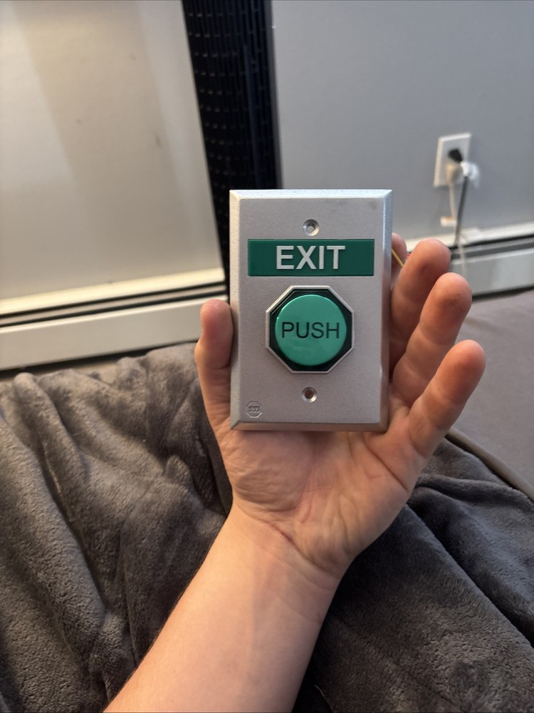 STI UB-1PN Universal Pneumatic Button - Great for door access control systems