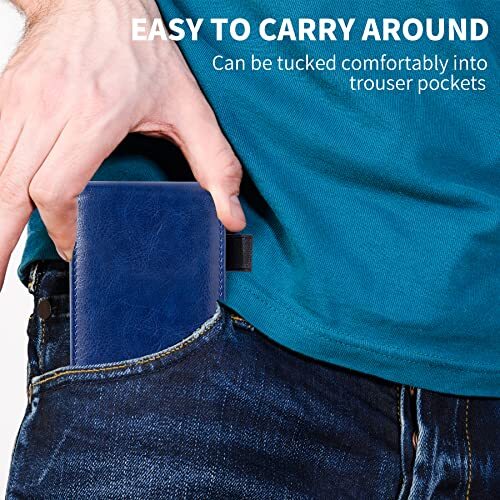 10 Pcs Small Notepad Holder Set 3x5 Inch Pocket Notebook with Pen