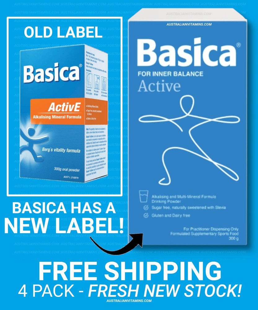 Bio-Practica Basica ActivE 300g - 4 PACK PRICE - $43.00 each