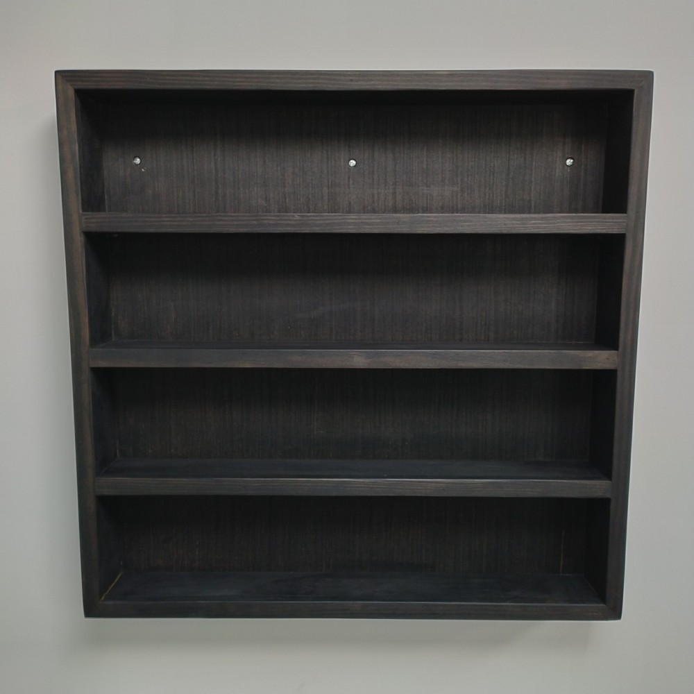 Wooden Cassette Storage Display Rack 120