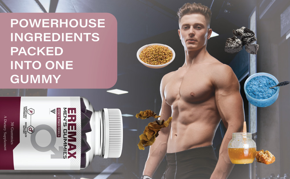 Eremax Performance Gummies, Eremax Advanced Formula (1 Month Supply)