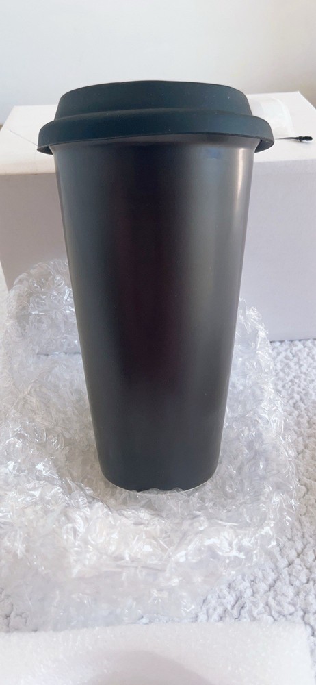 Authentic New Saint Laurent Paris Ceramic Coffee Mug Black