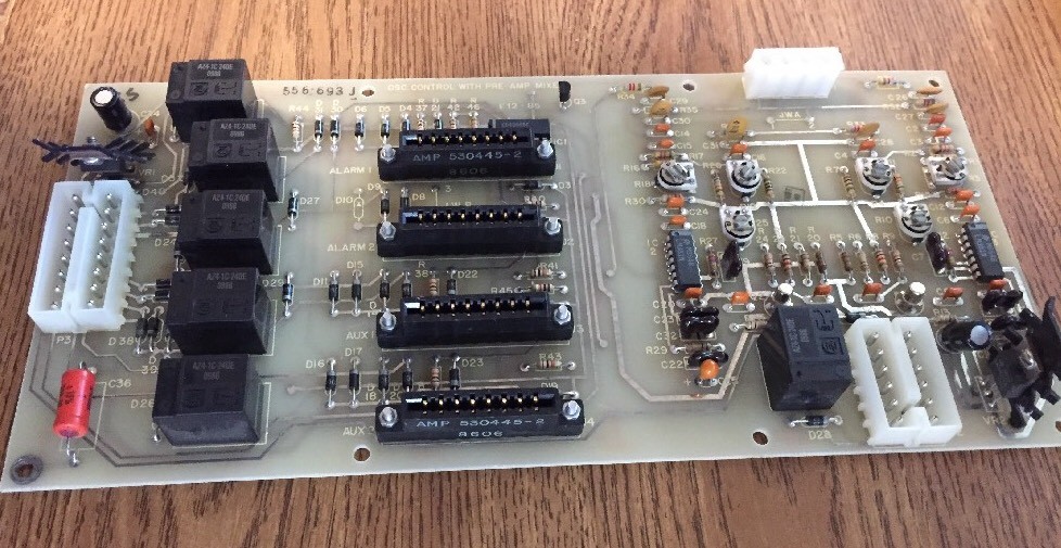 Simplex 556-693 OSC Control Board With Pre-Amp Mixer Fire Alarm