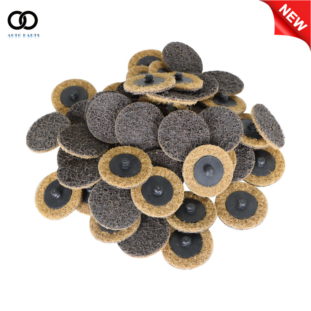 50Piece 2" Coarse Surface Conditioning Discs Roll Lock Die Grinder Sanding Pads