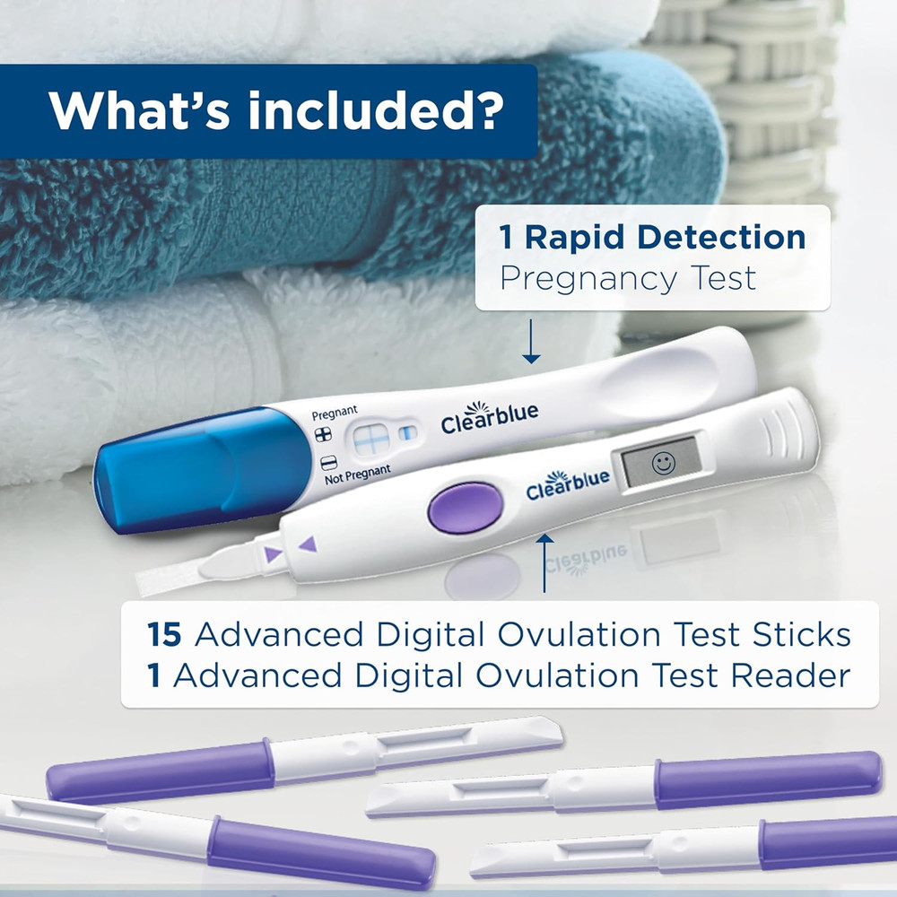 Advanced Digital Ovulation Test Kit, 16 Count
