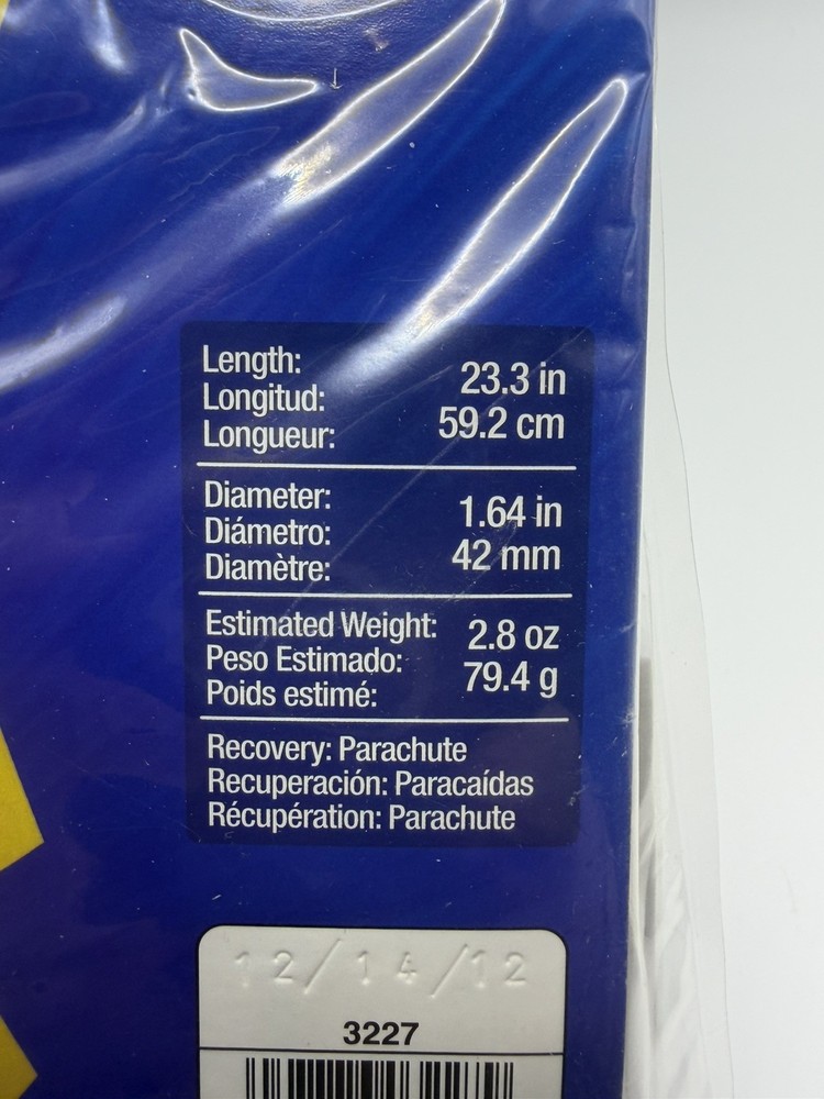 Estes Model Rocket – LOADSTAR II – P/N 35612