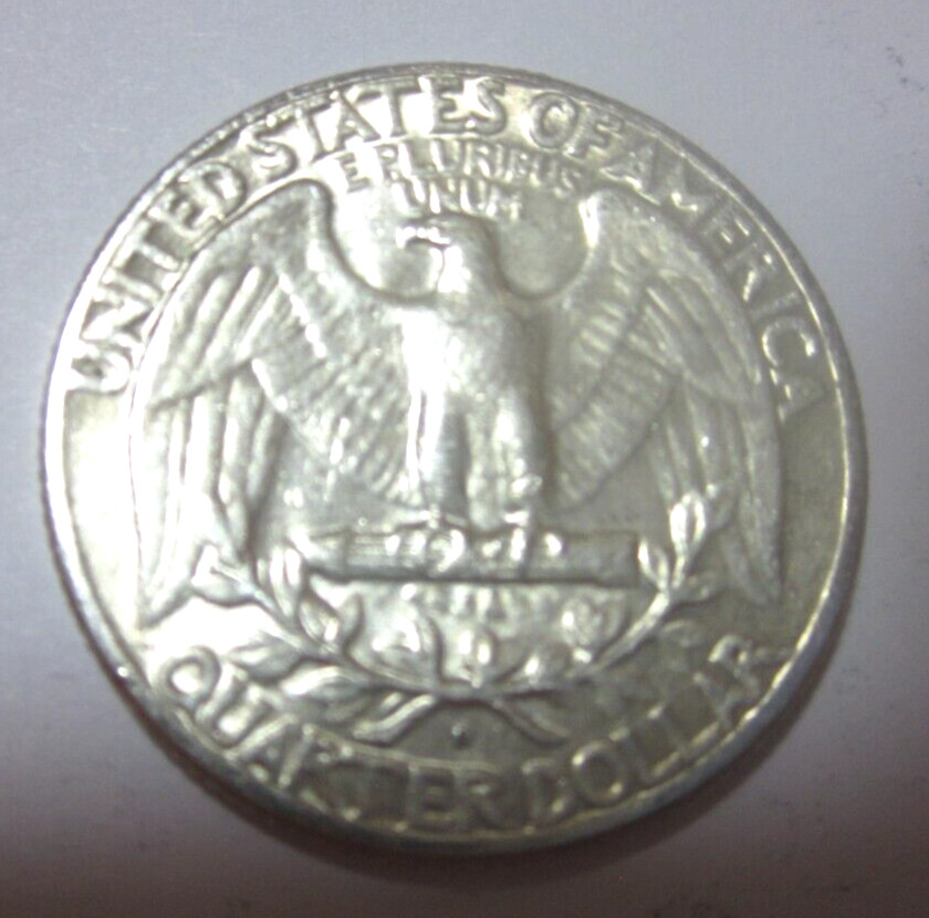 1964 D Washington Silver Quarter 90% Silver