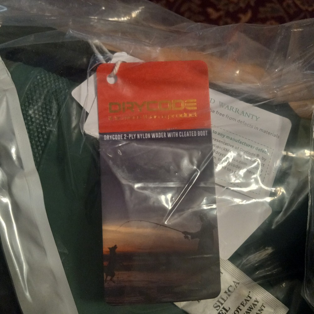 Drycode, size 11, Wader, brand new, Green (A)