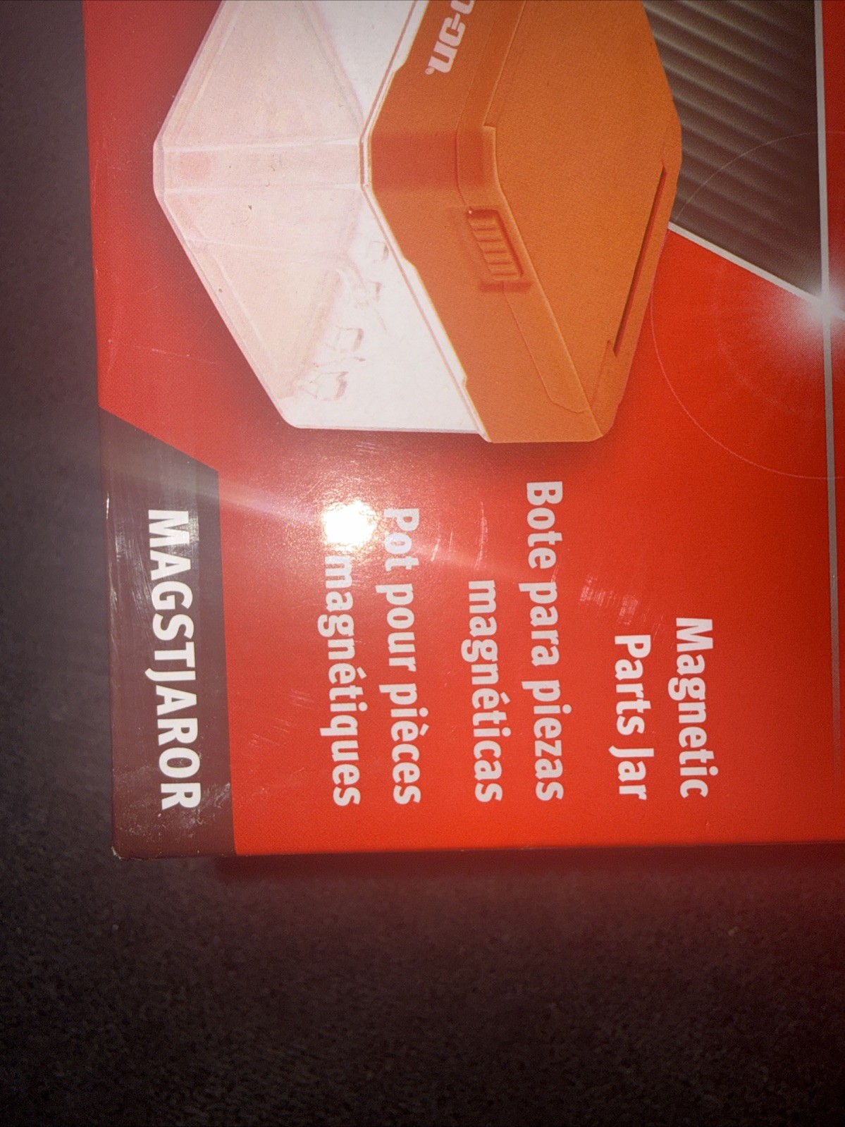 For Snap On Tools MAGSTJARor Magnetic Parts Jar Orange