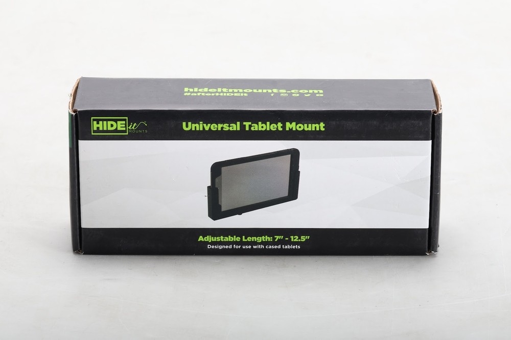 HIDEit Adjustable Universal Tablet Mount 858691006432 - NEW Sealed