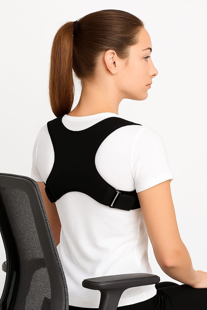 Back Brace Posture Corrector Adjustable Shoulder Support for Men Women