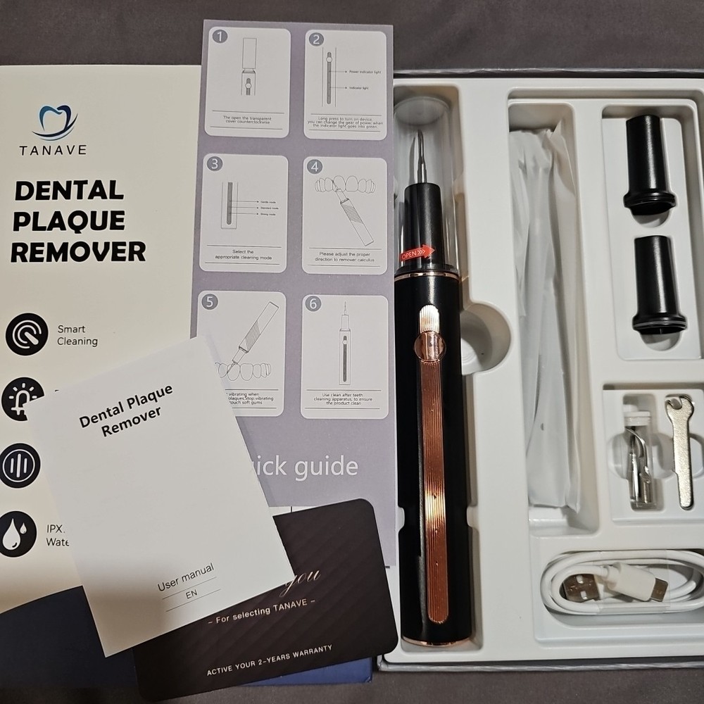 TANAVE Plaque Remover for Teeth Cleaning NEW In Box