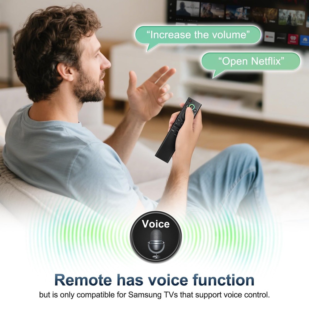 for Samsung Smart TVs, Black