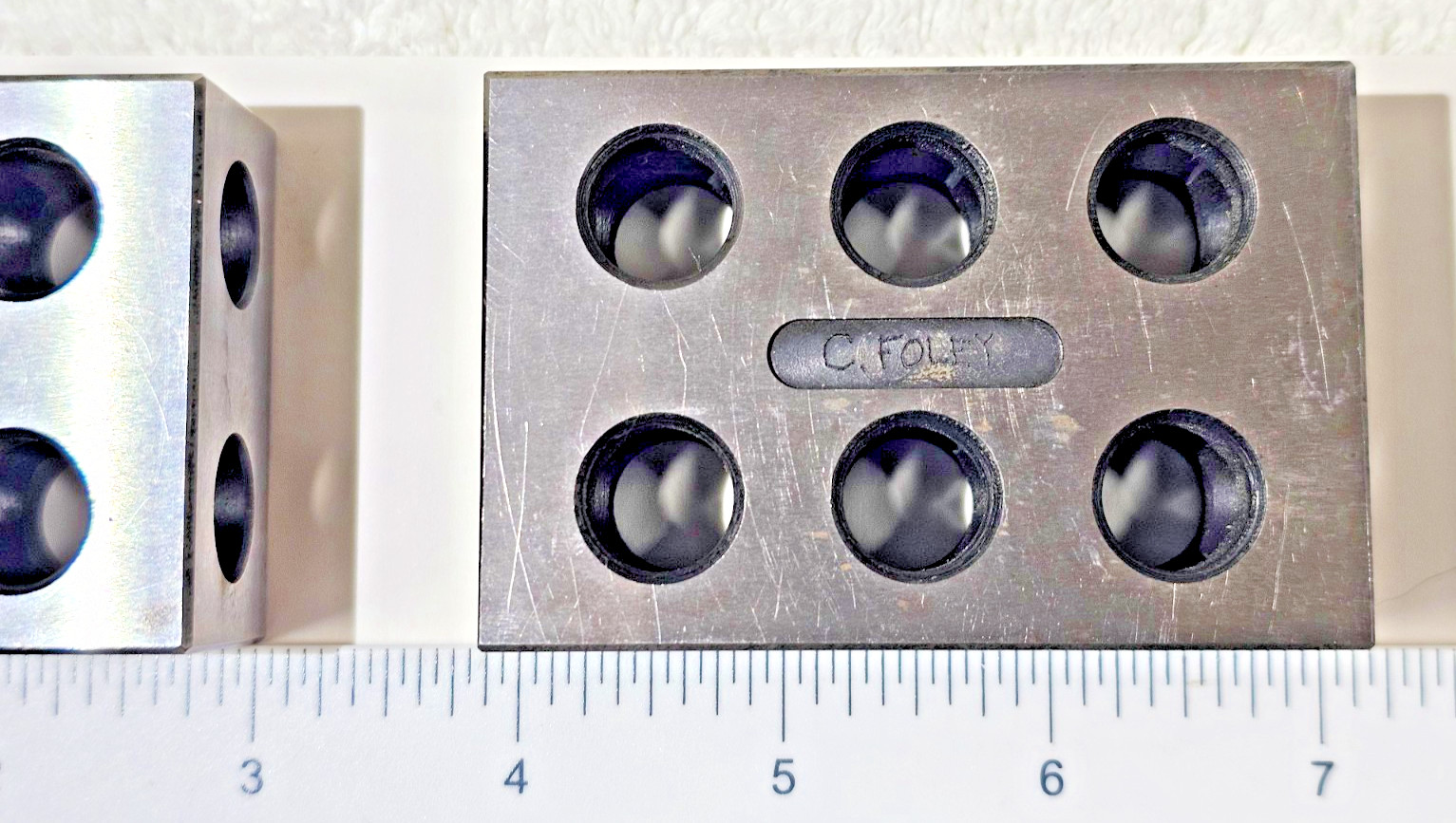 CNC Machinist 1-2-3 Blocks Precision Setup Parallel Jig Pair - C. FOLEY