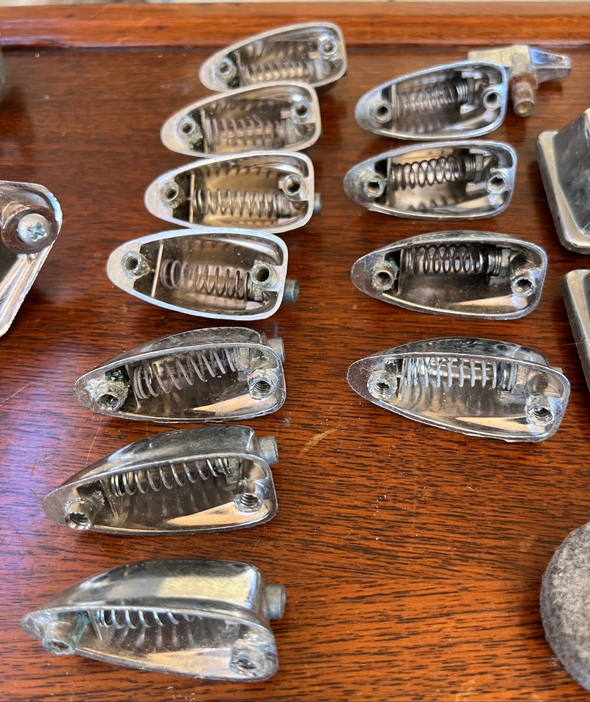 ASSORTED MUSICAL DRUM KIT CHROME PLATED PARTS
