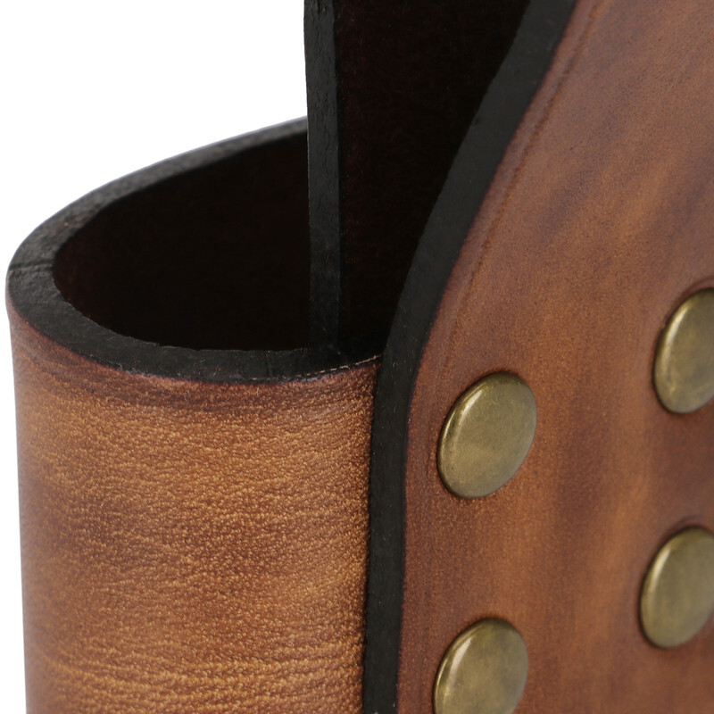 TOURBON Camping Leather Tool Carrier Belt Holster for Hammer Axe Hatchet in US