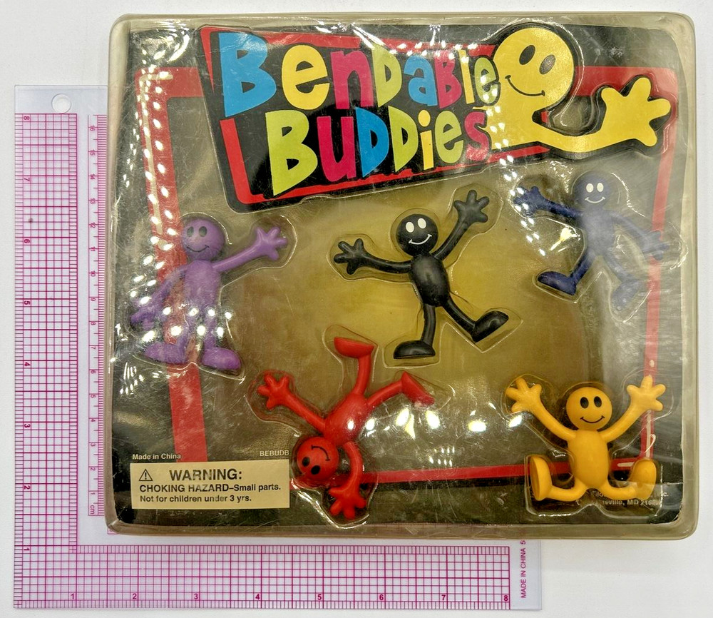 Vintage Vending Display Board Bendable Buddies 0080