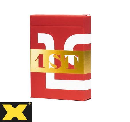 1ST Playing Cards V6 (Red) by Chris Ramsay