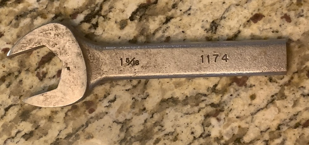 1 5/18 open ended wrench 1174