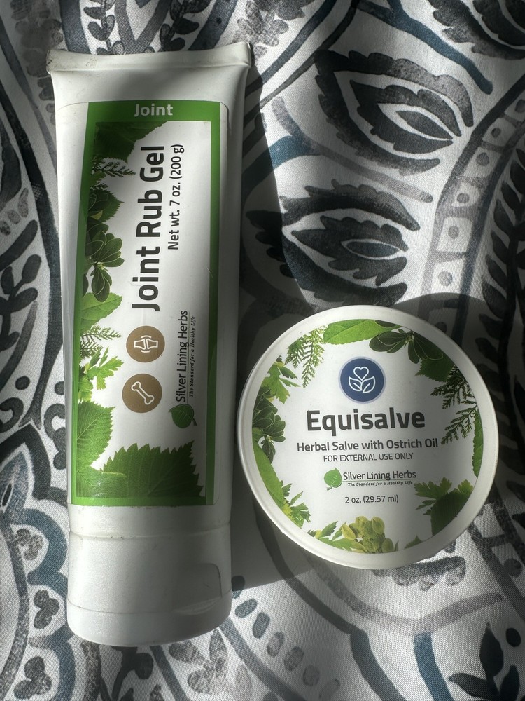 NEW Silver Lining Herbs EquiSalve & Joint Rub for Horses