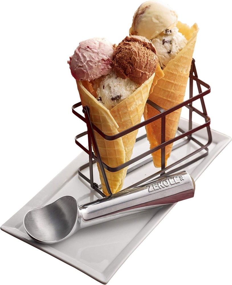 Smooth Scooping Aluminum Ice Cream Scoop