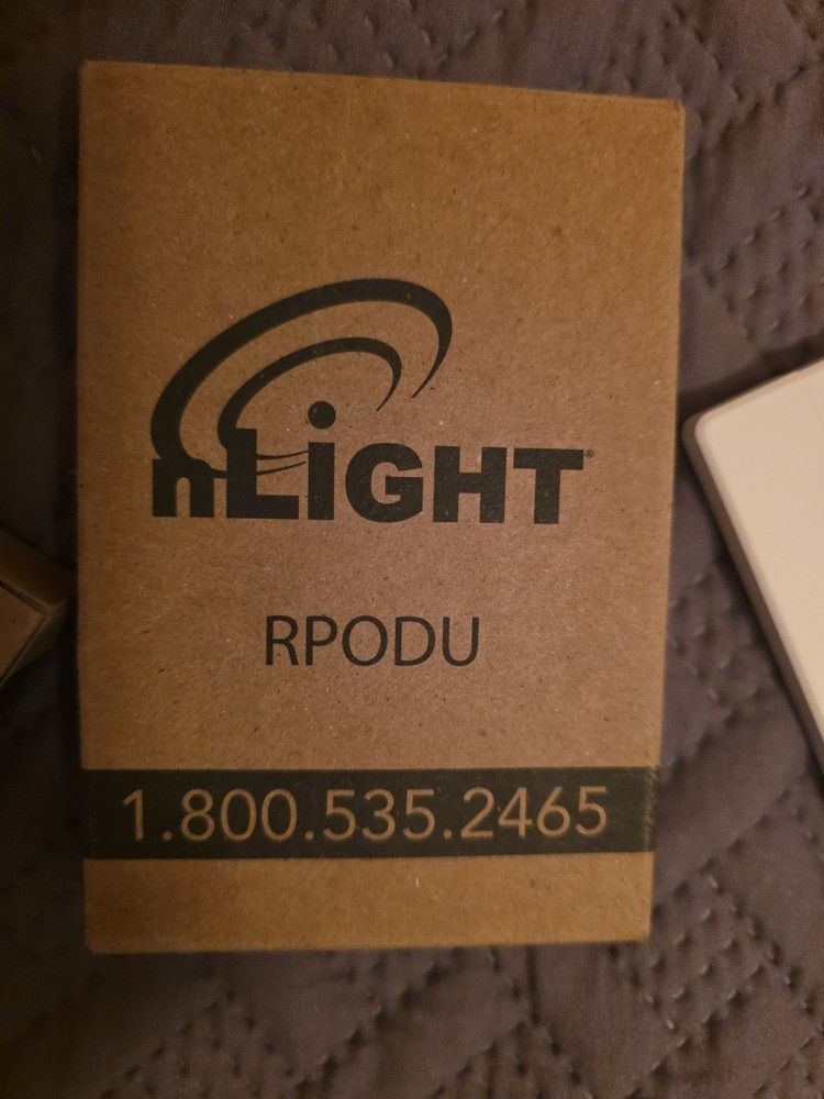 Acuity Controls RPODU Wireless Wall Switch 2P WH-G2 nLight