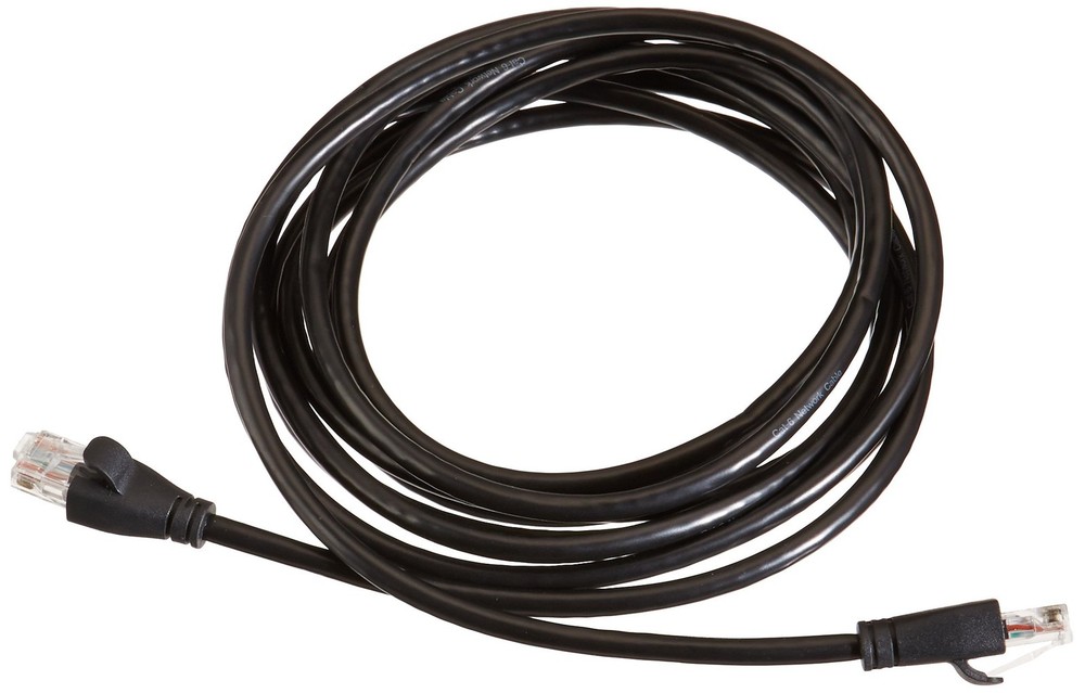 Amazon Basics Cat6 RJ45 Ethernet Cable 10ft Black