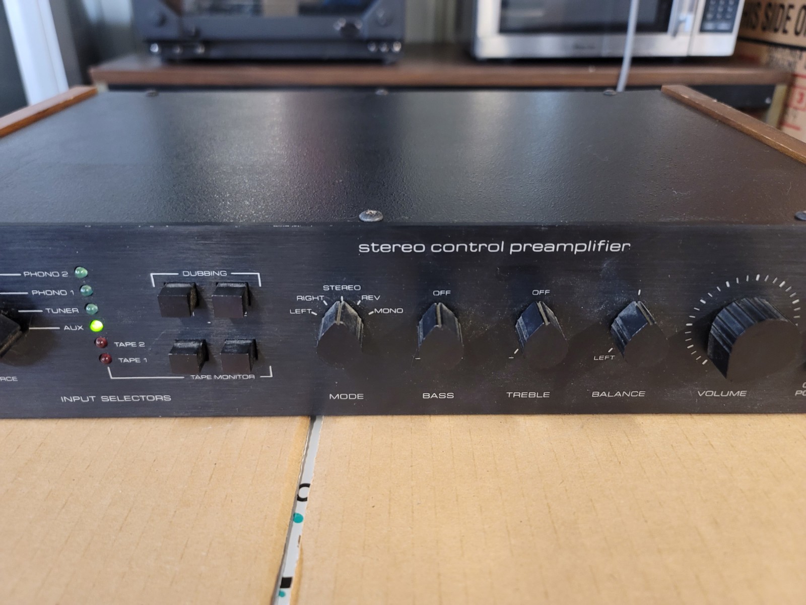 Vtg. Robert Grodinsky Research (RGR) Model Four Stereo Preamplifier COOLO NEATO!