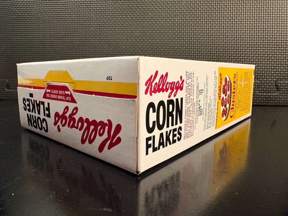 1970 Kellogg's Corn Flakes - Empty custom design display box