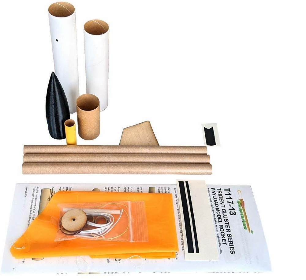 Rocketarium Trident T117-13 Cluster Rocket Kit 1060