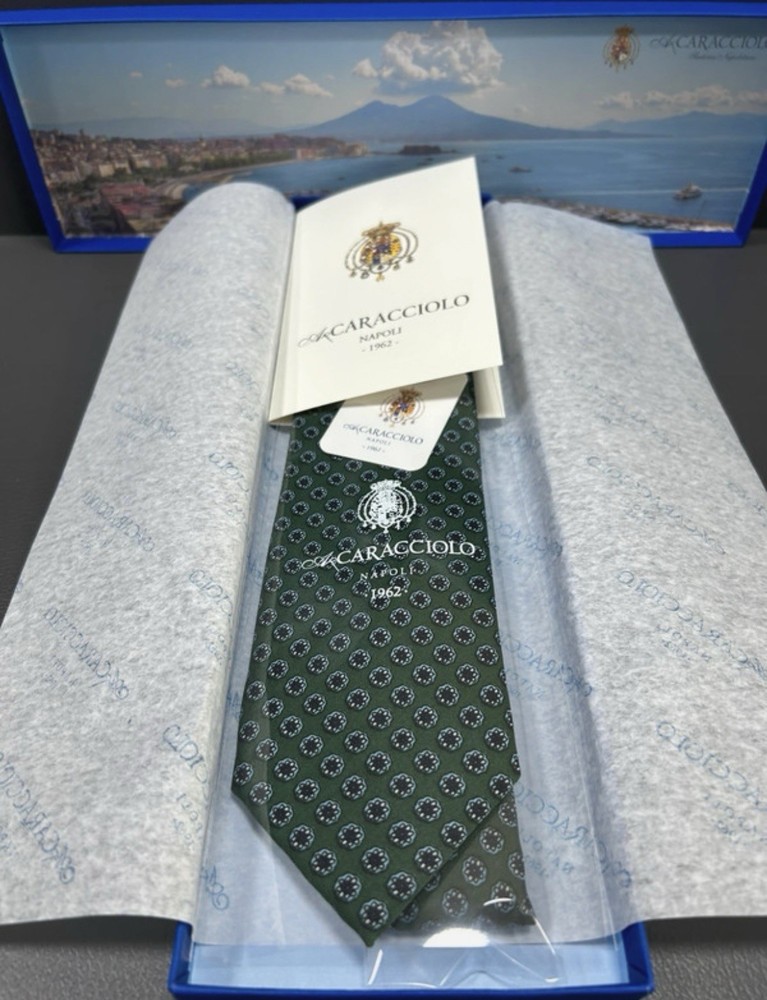 Caracciolo Tailored Tie 100% SILK