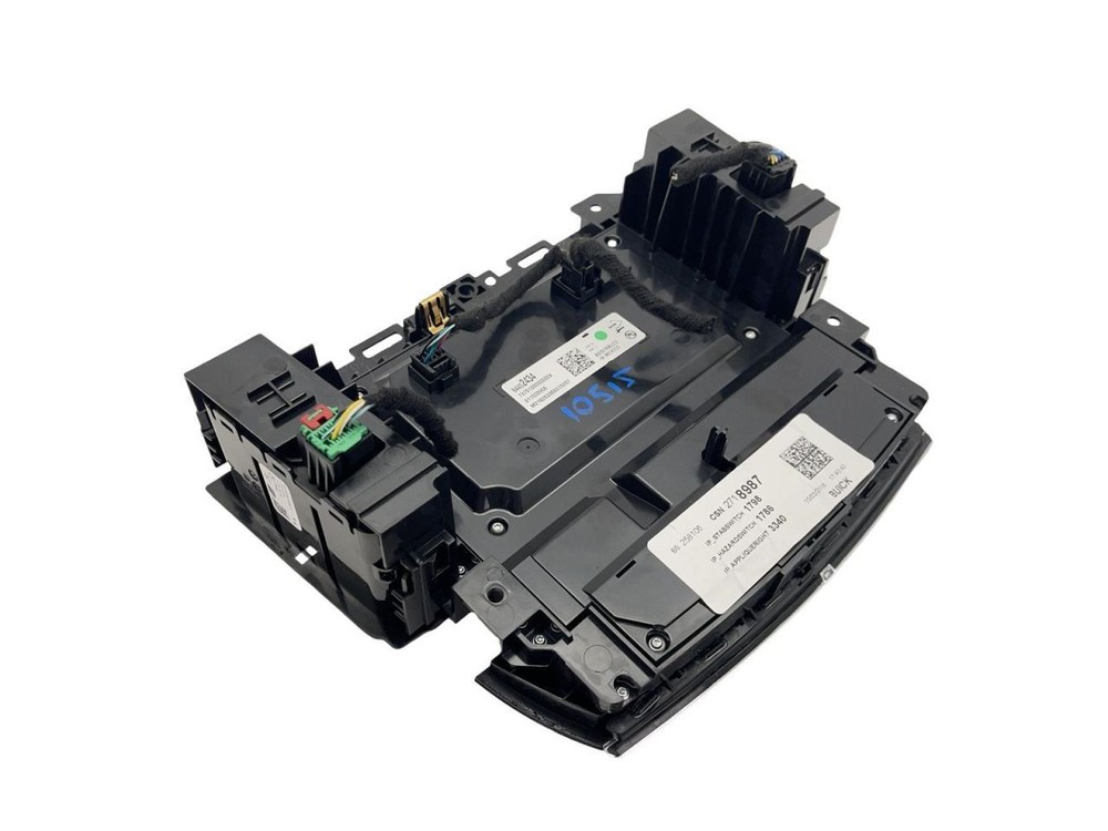 2018-2019 Buick Enclave Main Screen With Control Panel