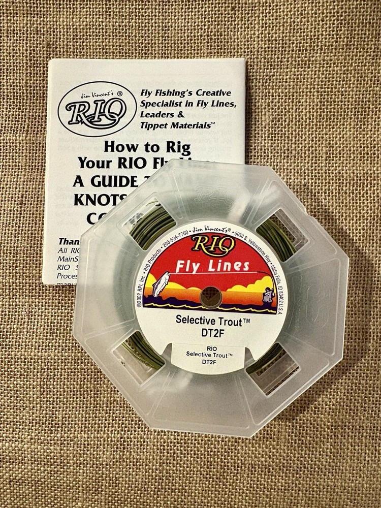Rio Selective Trout Fly Line Camo Green