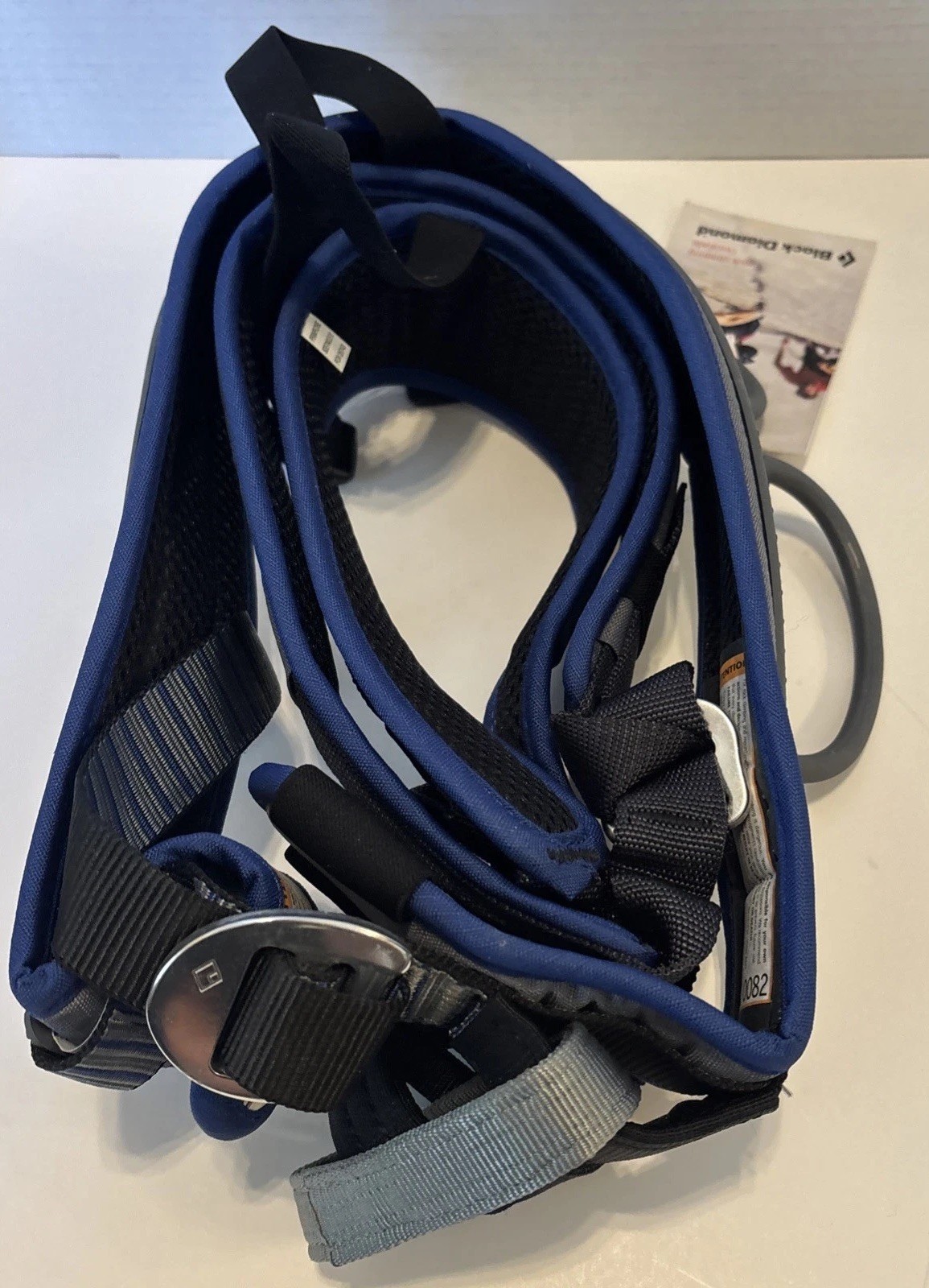 Women's Black Diamond Primrose All Around Climbing Harness Size 12 Blue Gray