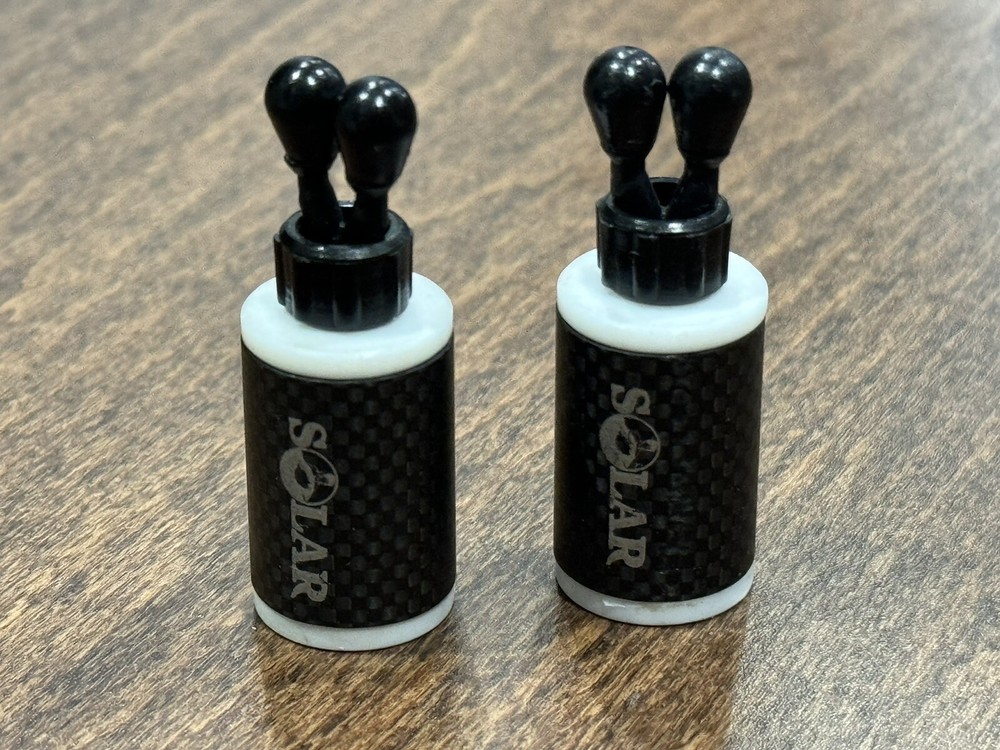 Solar Tackle Ipro Carbon Bobbins x 2