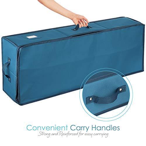 Hearth & Harbor Wrapping Paper Storage Container - Christmas Storage Bag with